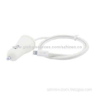 5V/2.4A Output Car Charger with Lightning Connector